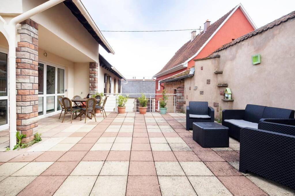 Appartement entier, Spacieux Appartement 3 Chbr,,Terrasse,Adapté Bébé in CP de Minversheim, Ettendorf (homonymie)