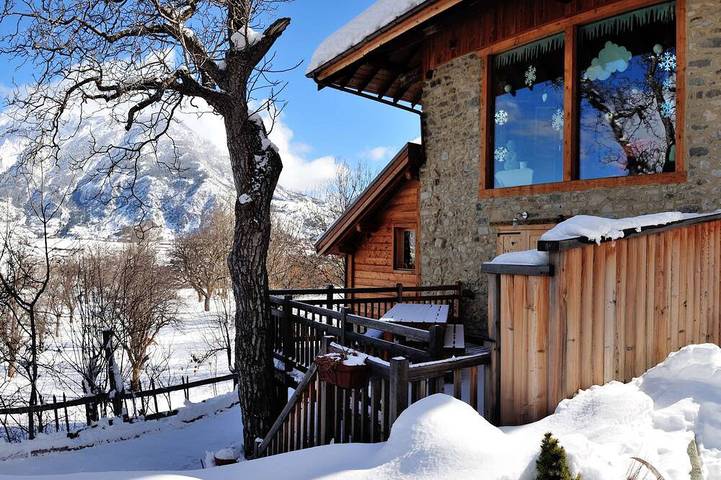 Agriturismo pour 10 personnes, avec jardin à Risoul