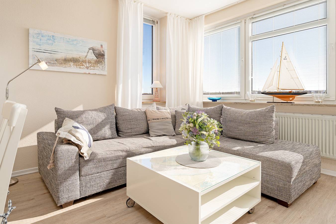 Hel ferieleilighet, Haus Aquamarina Strandläufer 21 in Steinwarder, Heiligenhafen