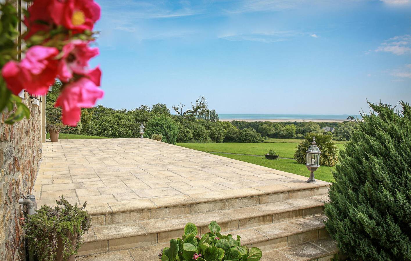 Charmant appartement avec vue sur la mer, jardin et équipements modernes - Aumeville-Lestre in Crasville, Région de Cherbourg