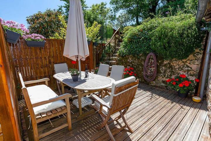 Maison de vacances pour 4 personnes, avec Terrasse et Jardin