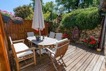 Gîte pour 4 personnes, avec jardin et terrasse dans Brantôme en Périgord