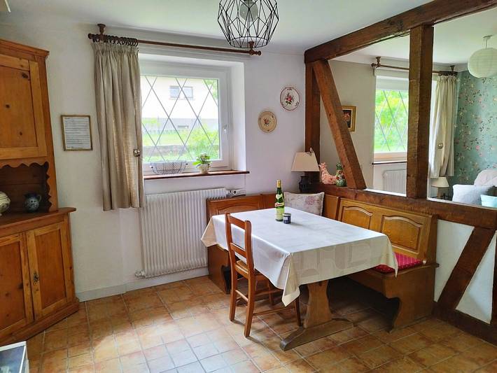 Appartement de vacances pour 2 personnes, avec terrasse et jardin dans le Haut-Rhin - 2