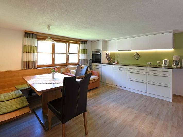 Ferienwohnung für 4 Personen, mit Garten und Ausblick, mit Haustier in Au