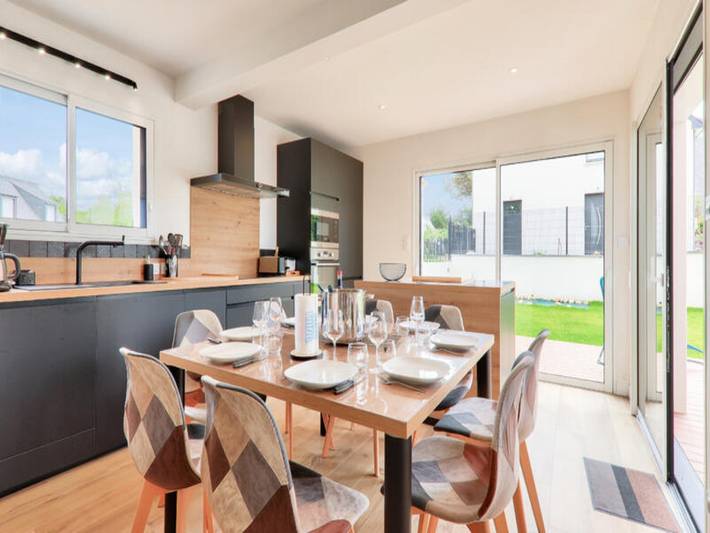 Gîte pour 6 personnes, avec jardin, adapté aux familles dans Plage des Govelins - 3