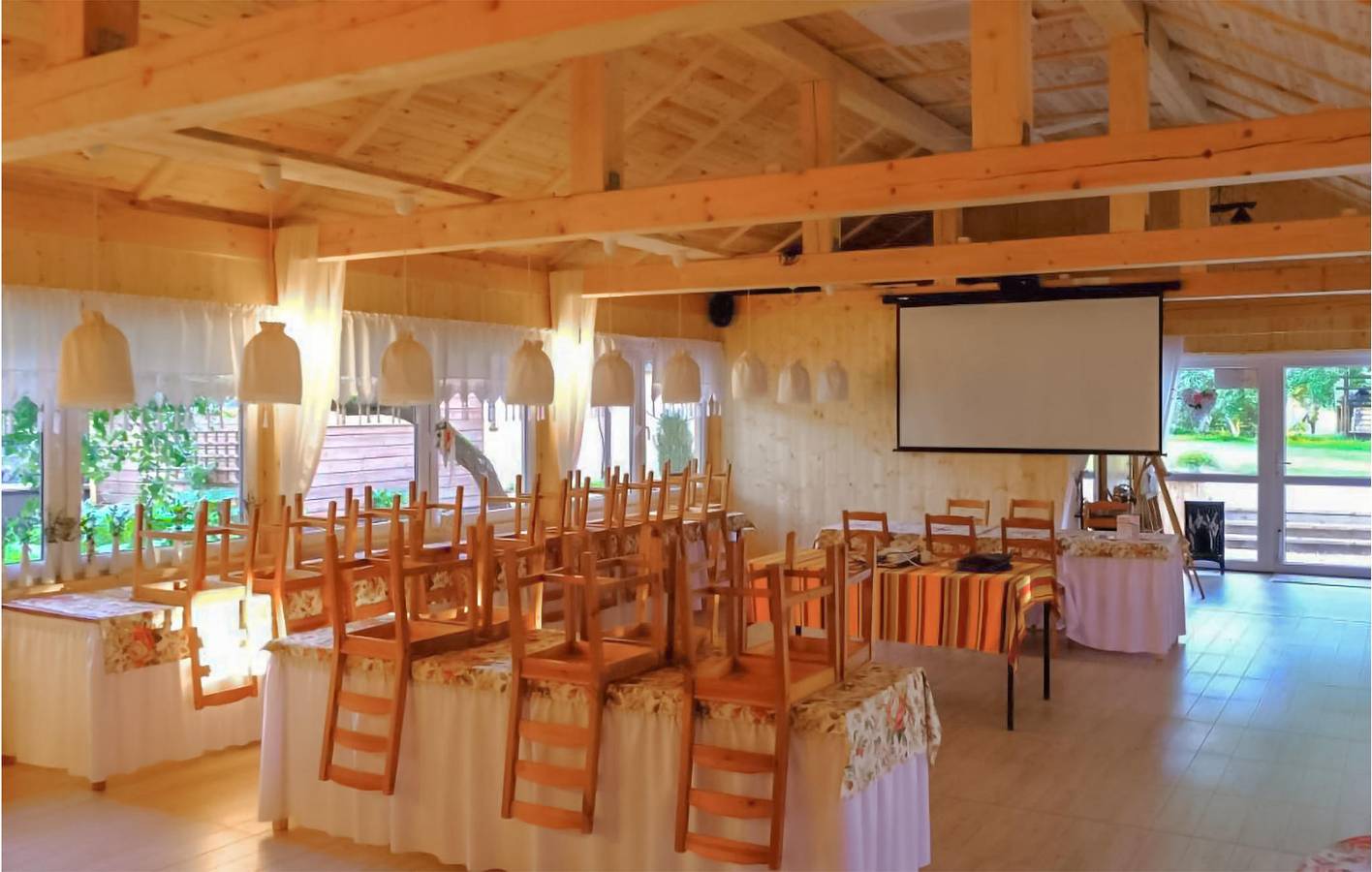 Ganze Ferienwohnung, Ferienwohnung für 4 Personen mit Sauna in Slowinzischer Nationalpark