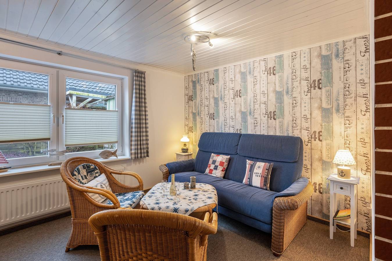 Ferienwohnung 'Sorgenfrei' mit privater Terrasse, Garten und Wi-Fi in Nordstrand (Gemeinde), Nordseeküste