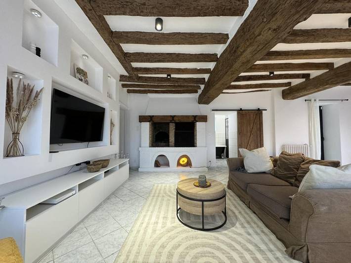 Location de vacances pour 7 personnes, avec jardin à Mansigné