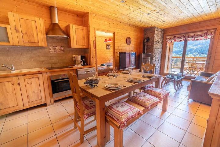 Chalet pour 6 personnes, avec balcon et sauna, animaux acceptés à Ventron