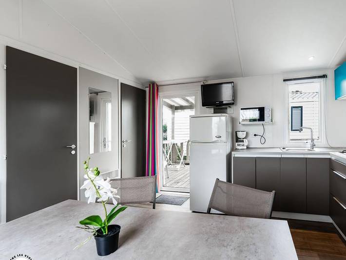 Camping Les Violettes  - Mobilhome 6 personnes - Mobile-home Goéland (3 chambres) 6 pers in L'Aiguillon-la-Presqu'île, Vendée