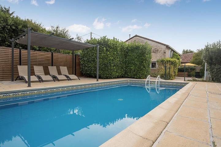 Maison de vacances pour 4 personnes, avec piscine et jardin - 1