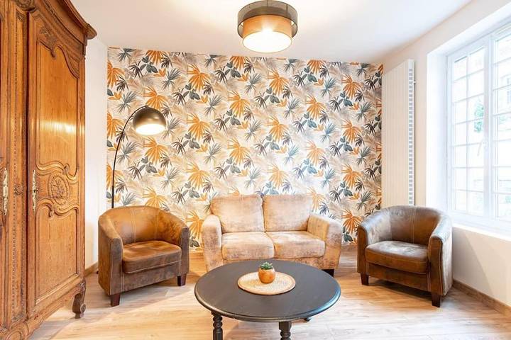 Location de vacances pour 5 personnes, avec jardin ainsi que vue et terrasse dans Falaises d'Etretat - 3