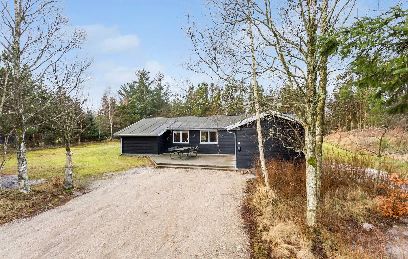 Feriehus for 12 personer med terrasse in Bratten, Jerup