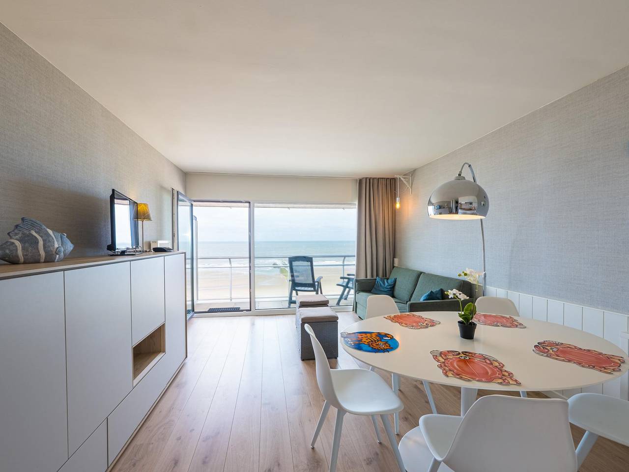 Modernes Studio mit Meerblick und Garage in Middelkerke, Belgische Küste