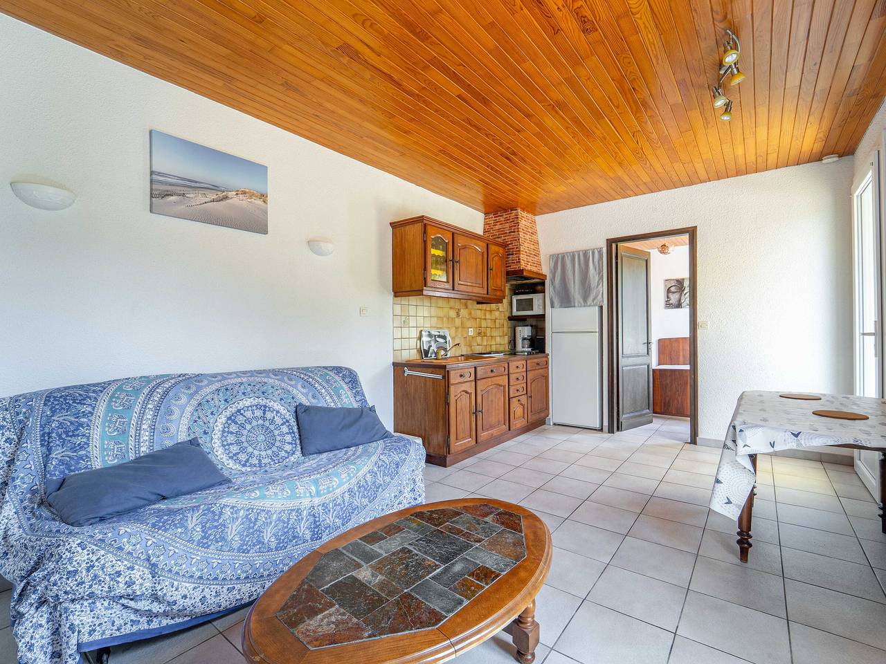 Casa en Mimizan Playa Sur con jardín para 4 personas - Limpieza incluida in Mimizan, Côte d’Argent