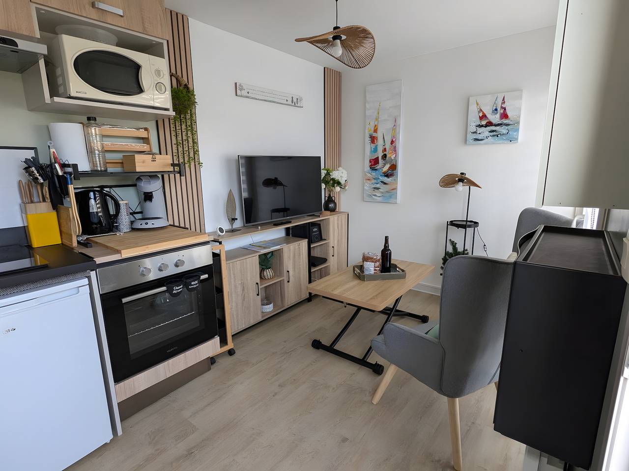 Ganze Wohnung, "la camareizh" – kleines Apartment 50 m vom Strand und Restaurants entfernt in Camaret-sur-Mer, Châteaulin und Umgebung