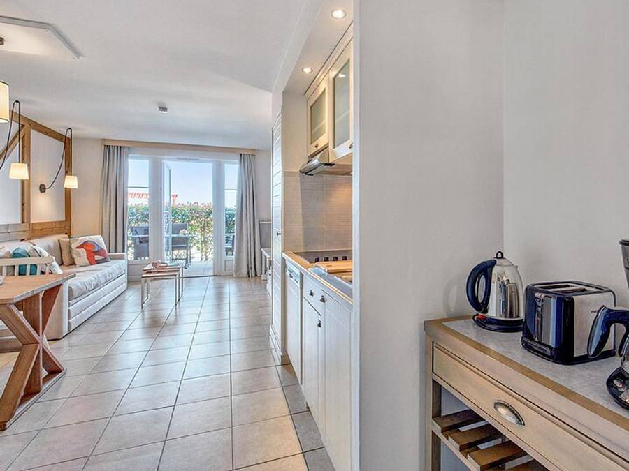 Pierre & Vacances Premium Résidence & Spa - Studio 2 persons - Studio - Terrace or balcony in Houlgate, Lisieux region