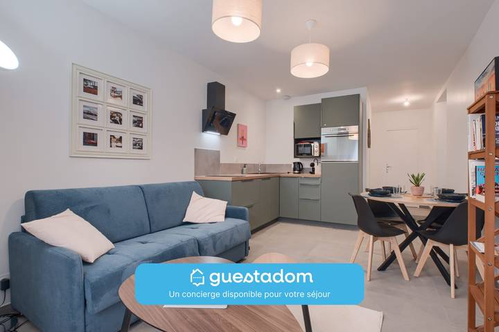 Appartement de vacances pour 4 personnes, adapté aux familles dans Mayenne