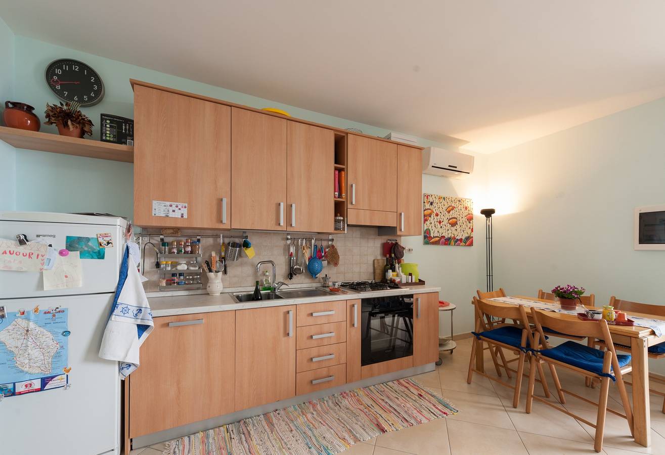 Appartement entier, Appartement "Dolce Vita" avec vue sur la mer, Wi-Fi et climatisation in Santa Cesarea Terme, Province de Lecce
