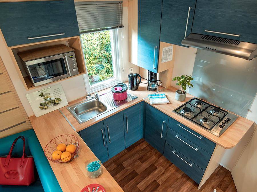 Camping Les Calquières - Mobilheim 6 personen - Twinny 3 Schlafzimmer in Sévérac-le-Château, Parc naturel régional des Grands Causses