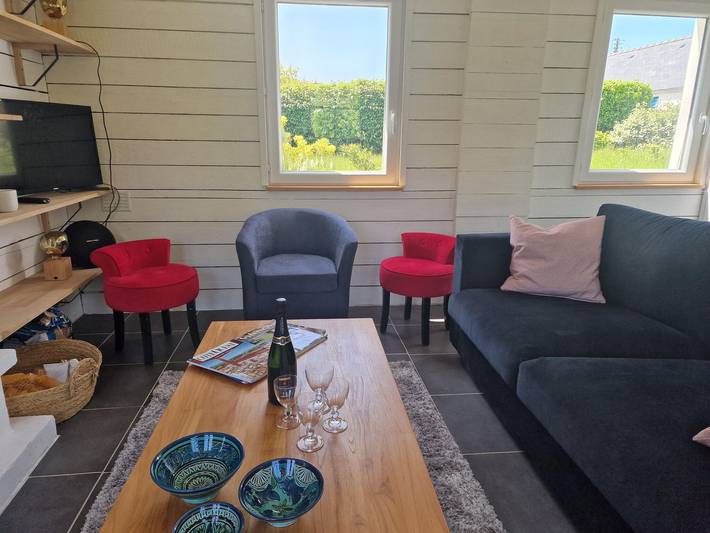 Location de vacances pour 5 personnes, avec terrasse, animaux acceptés à Locquirec - 4