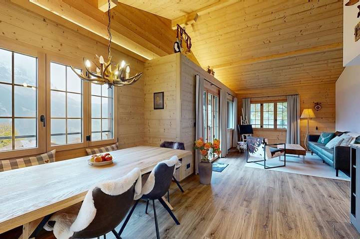 Chalet pour 5 personnes, avec balcon - 1