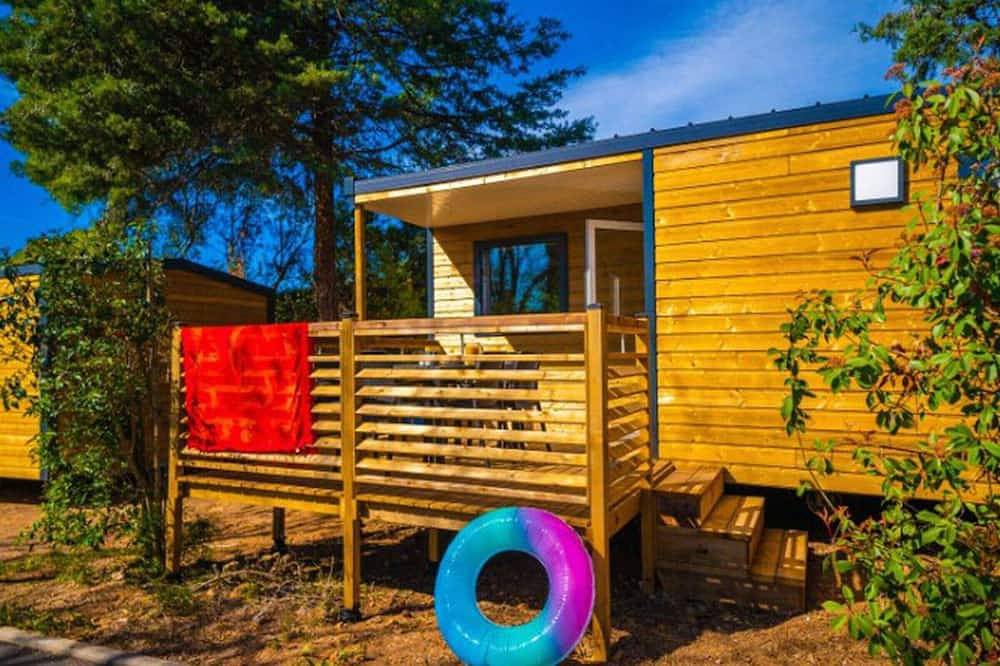 Hütte mit Klima, Haustiere erlaubt - 6 Pers. in Balaruc-les-Bains, Mittelmeerküste (Frankreich)