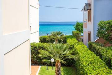 Ferienwohnung für 5 Personen, mit Terrasse und Ausblick in Chalkidiki