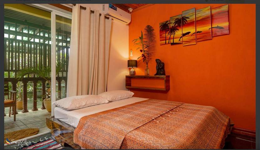 Location de vacances pour 4 personnes, avec jardin et balcon dans Mahé - 4