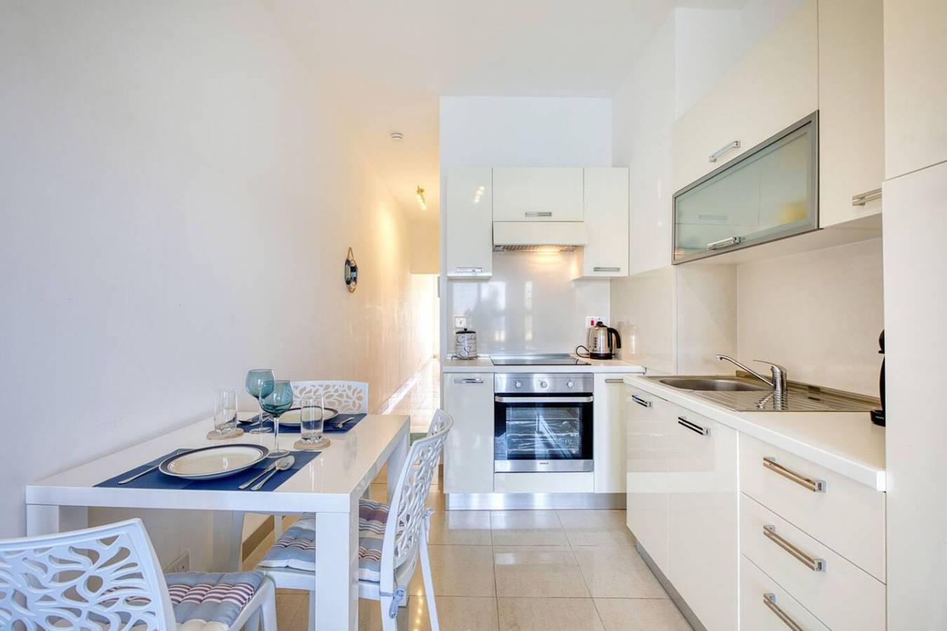 Entire apartment, Waterfront Gozo Stay Overlooking Marsalforn Bay in Marsalforn, Zebbug