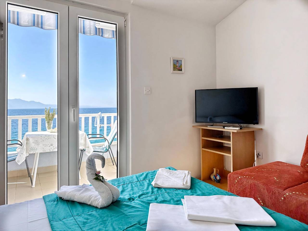 Ganzes Studio, Apartments Mira in Babićeva plaža, Zaostrog