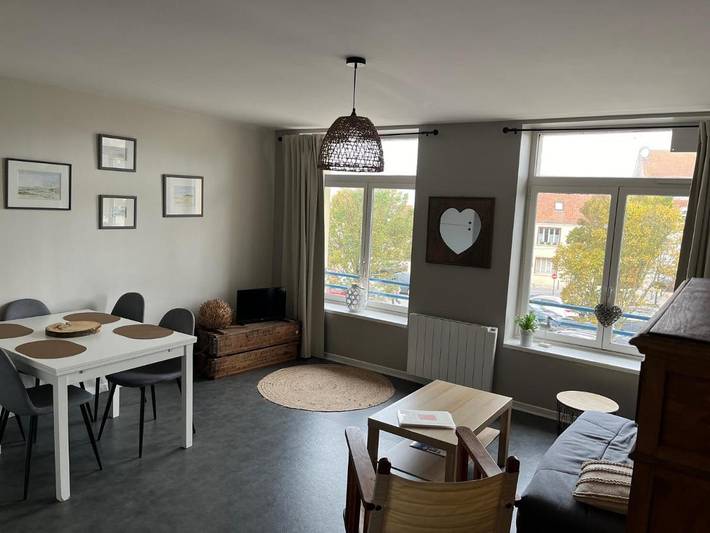 Location de vacances pour 4 personnes, avec vue, adapté aux familles à Wissant