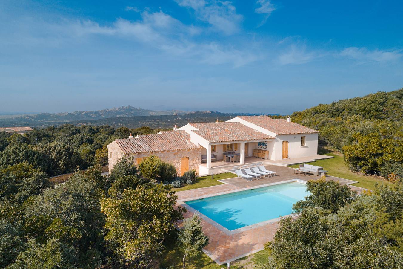 Villa 'Zino' with Sea View, Private Pool and Wi-Fi in Arzachena, Costa Smeralda