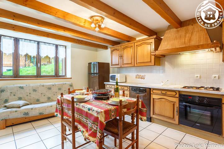 Gîte für 6 Personen, mit Terrasse in Französische Alpen - 4