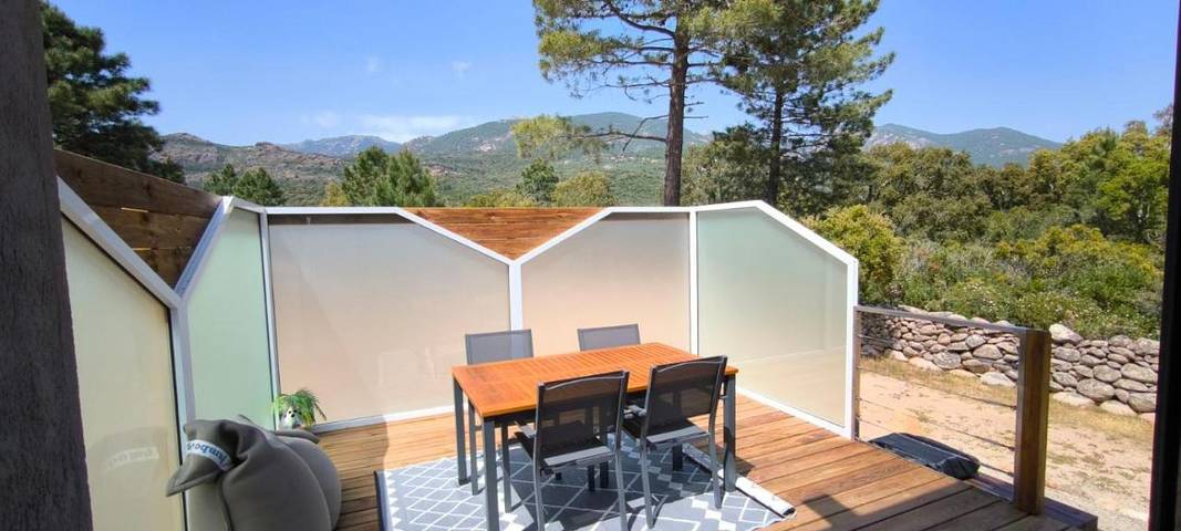 Appartement de vacances pour 4 personnes, avec terrasse et vue