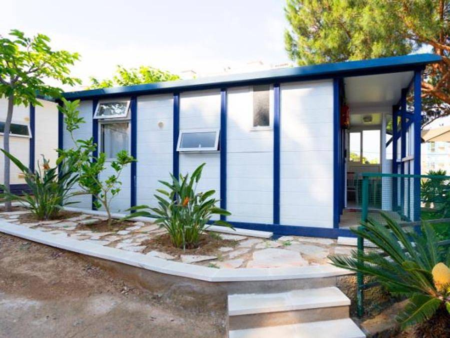 Camping El Far - Bungalow 3 personen - Bungalow B in Calella, Costa del Maresme