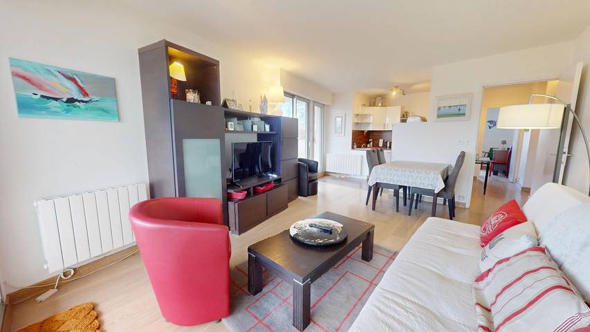 Gîte pour 4 personnes, avec balcon dans Plage Benoît - 2