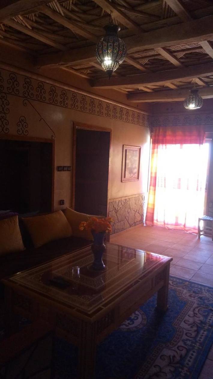 Chambre d’hôte pour 4 personnes, avec bassin pour enfant et vue ainsi que jardin et piscine, animaux acceptés à Boumalne-Dadès - 2