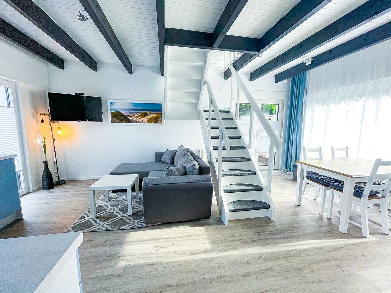 Ganze Wohnung, Ferienhaus Nordseeglück Hb14 – Modern & strandnah in Cuxhaven-Sahlenburg mit Garten in Sahlenburg, Cuxhaven