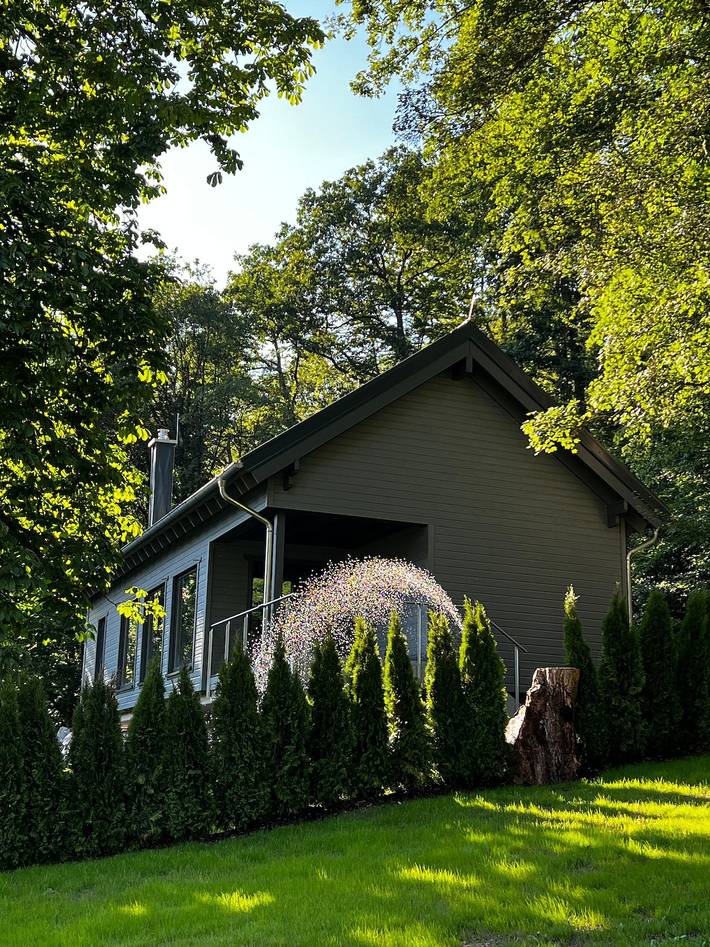 Ferienhaus für 6 Personen, mit Sauna und Balkon sowie Garten - 1