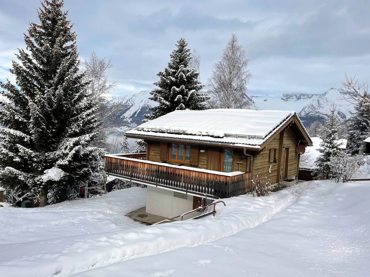 Chalet Larix in Bürchen, Alpes del Valais