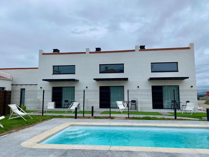 Appartement de vacances pour 4 personnes, avec jardin ainsi que piscine et vue - 1