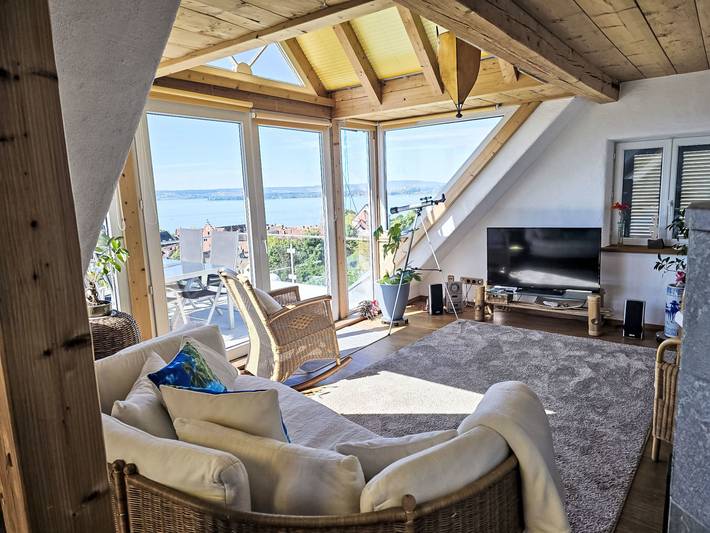 Ganze Wohnung, Wohnunga mitpanorama in Meersburg, Region Bodensee-Oberschwaben