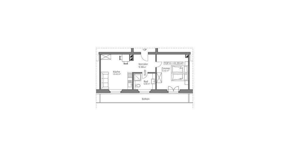 Hütte für 3 Personen, mit Ausblick und Garten in Nauders - 3