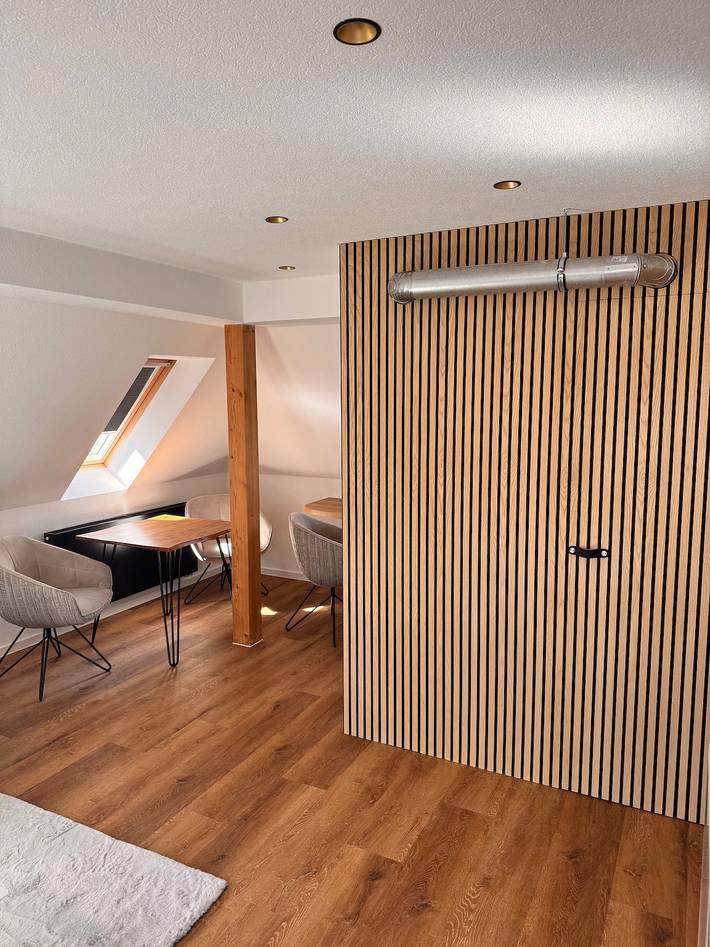 Ferienwohnung für 3 Personen, mit Garten