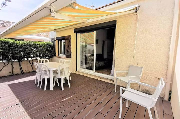 Villa pour 6 personnes, avec terrasse, animaux acceptés