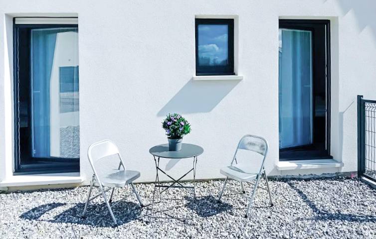 Ferienhaus für 4 Personen, mit Garten