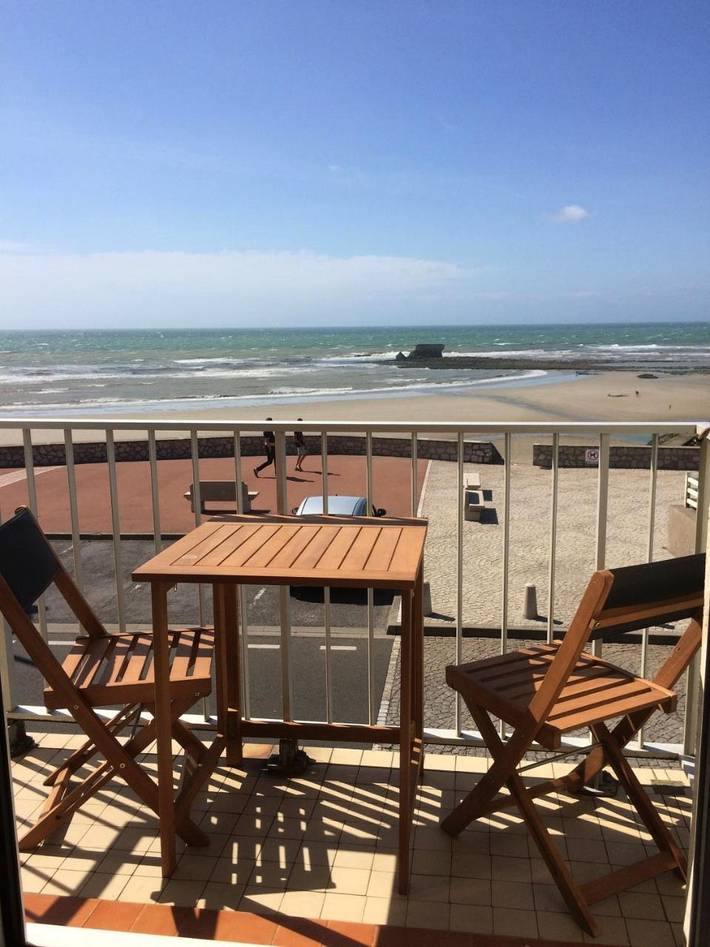 Location de vacances pour 5 personnes, avec Balcon et Jacuzzi ainsi que Terrasse et Vue à Le Portel