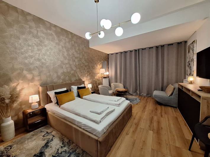 Ferienwohnung für 3 Personen, mit Garten und Pool sowie Sauna