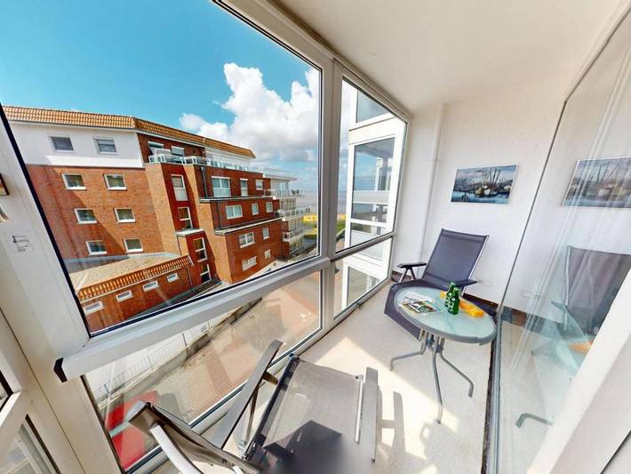 Hütte für 2 Personen, mit Balkon in Cuxhaven